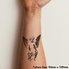 'Angel Statue' Temporary Tattoo - Water Resistant, Skin-Safe, Non-Toxic Transfer