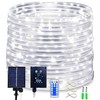 KUshopfast Solar Rope Lights, 50 Feet 500 LED 8 Modes