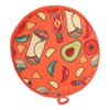 Tortilla Warmer Pouch 11.8 Inch Insulated Microwaveable Fabric Tortilla Keeper