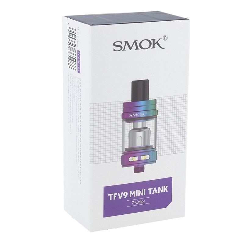 SMOK TFV9 Mini Clearomiser Set, Blue, 3 ml Tank Volume