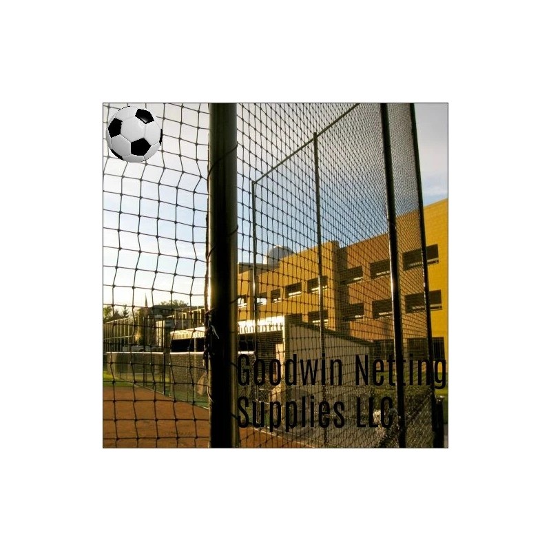 Goodwin Netting VOLLEYBALL BASKETBALL 4" SOCCER BARRIER NETS BACKSTOP 50'