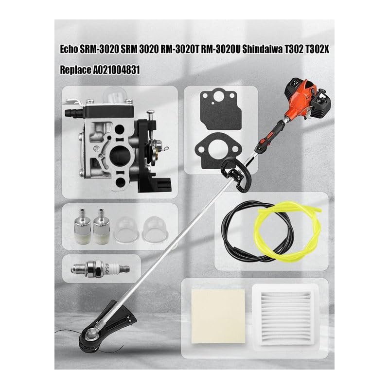 Carburetor Tune up Kit Fit for Echo C302 S/N SRM-3020
