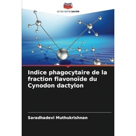 Indice phagocytaire de la fraction flavonoïde du Cynodon dactylon