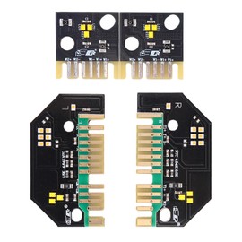 4Pcs CSL Yellow Angel Eyes LED DRL Daytime Running Light Boards for G20 G21 320I 330i M340i 2019-2022 DRL Headlight Module Replaces 1420000423 63118496133 8496133 90110332