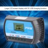 12V 24V PWM Solar Controllers LCD Display Solar Charge Controller