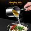 Coffee Milk Frothing Pitcher Cup 304 Stainless Steel Long Handle