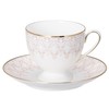 Narumi 52251-20857 Cup Saucer, Aurora, Pink, 7.3 fl oz (210
