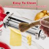 Eascandy Pasta Maker Attachment for KitchenAid Stand Mixer, Stainless Steel