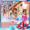 Simgoing 24 Pack Patriotic 2" Pool Water Balls 4th of