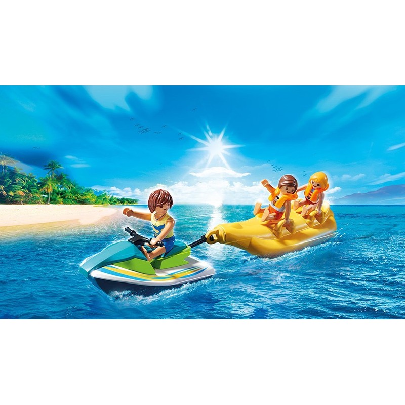 Playmobil 6980 Family Fun Floating Personal Watercraft with Banana Boat