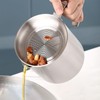 Bacon Grease Container with Strainer 304 Stainless Steel 1.8L Food