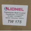 Lionel TW 175 watt Transformer with extra "B" post