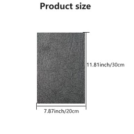 10‑Pack Thickened Magic Microfiber Cleaning Cloths, Glass Cleaning Rags