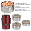 Qiilu Food Flask 2L Termos Para Comida Caliente 24 Horas