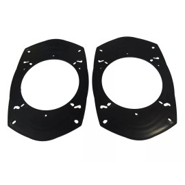 IMC AUDIO Aftermarket Speaker Opening Mount Plate Adapter Adaptor 5x7 6x8 to 6.5 Inch