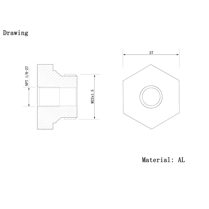 kweiny Intake Manifold Plug Sensor Thread Adapter for Ford 7.3L