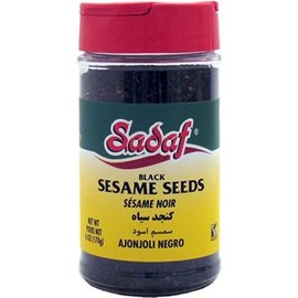 Sadaf Herbs & Spices, Sesame Seeds Black, 6 Oz