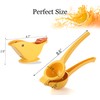 Domonic Home Lemon Squeezer Manual, Metal Lemon Juicer and Bird