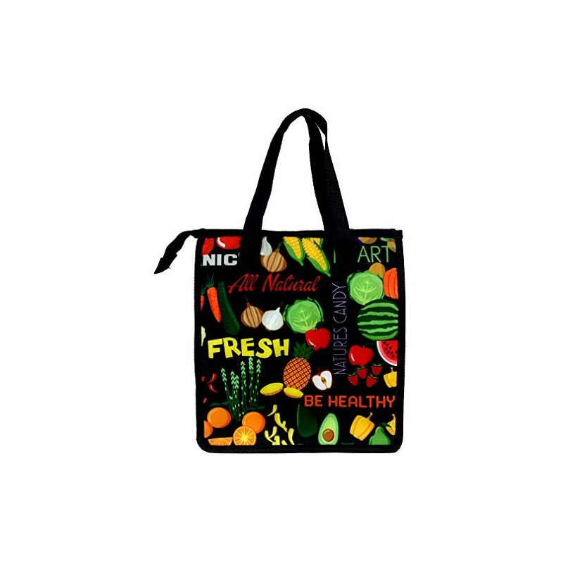 Hawaii Spirit Insulated Tote, Medium (Fruits & Veges)
