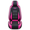 YHCBNKI Universal Fit Car Seat Covers Full Set, Leather Automotive
