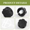 Set of 2 fuel tank caps for brush cutters and