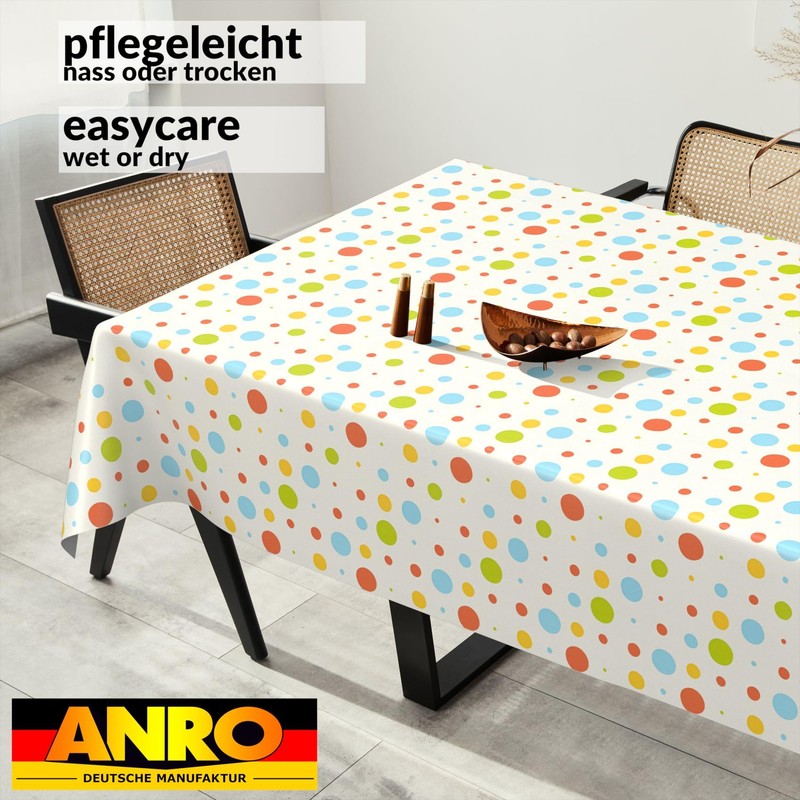 Oilcloth Tablecloth, Washable, Oilcloth, Garden Tablecloth, Outdoor, Indoor, 220 x