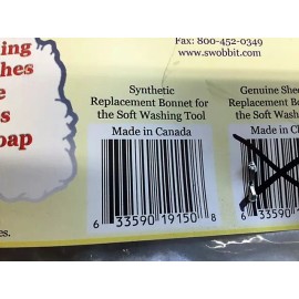 SWOBBIT SYNTHETIC REPLACEMENT BONNET