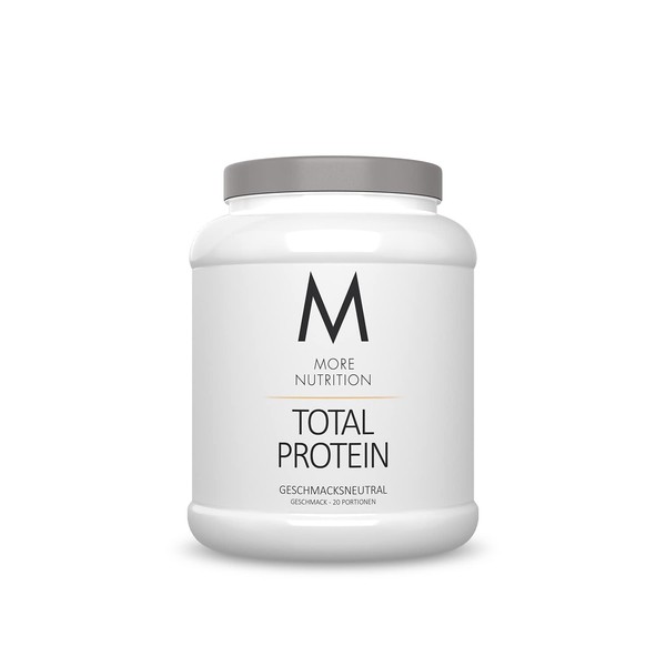 More Nutrition Total Protein Powder with Whey and Casein, 1500 g Raspberry Yoghurt (+ Other Varieties), with Amino Acids and Lactase, Anti-craving, Weight Management and Muscle Building
