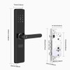 Fingerprint Smart Lock with 2 Lever Handle Set, App Control,