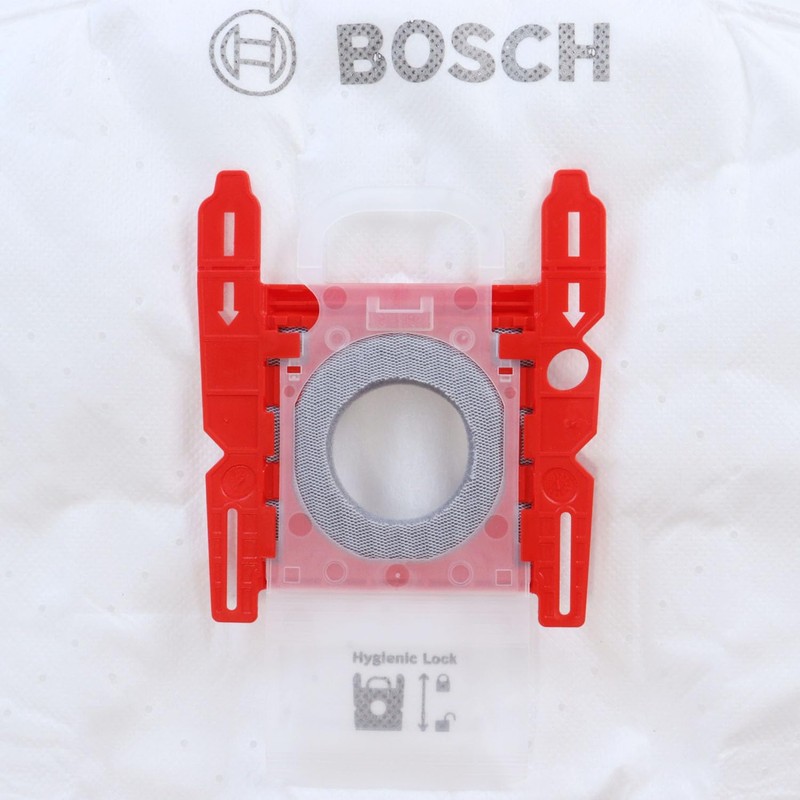Bosch BBZ41FGALL, Quattro Sacchetti Powerprotect Per Aspirapolvere, Bianco