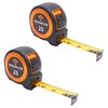 Wrangler Tools 25 FT Tape Measure - Retractable Measuring Tape