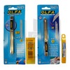 Olfa Professional Cutter Set SAC1/SVR2 30 + 45 °), including