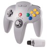 KIWITATA N64 Wireless Controller, 2.4GHZ Wireless N64 Remote Joystick Game
