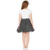BlackButterfly Children's Vintage 1950s Girls Swing Circular Skirt - Full