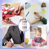 QXCFTW 12PCS Erasable Pens, Eraser Pen, 0.5mm Smooth Writing for