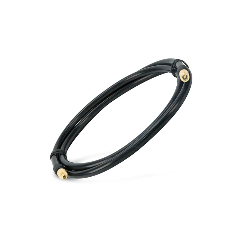 VIAIR 6 ft. Air Extension Hose for Portable Compressors, Black,
