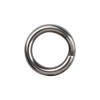 Gamakatsu Hyper Split Ring Black Nickel Spring Rings Size:4 (EU)