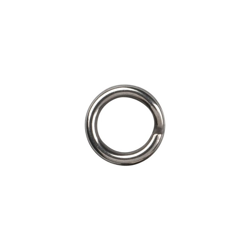 Gamakatsu Hyper Split Ring Black Nickel Spring Rings Size:4 (EU)