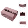 Alipis Compact Wall-Mounted Paper Holder Tissue Box Napkin Container Hides