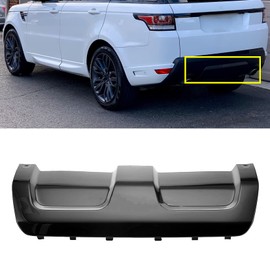 SEBLAFF Rear Bumper Skid Plate Cover Black Replacement for 2014 2015 2016 2017 Range Rover Sport