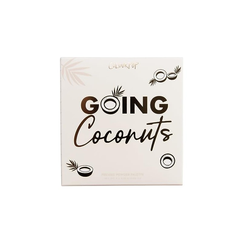 Colourpop Going Coconuts Pressed Powder Eyeshadow Palette