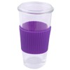 uxcell Silicone Nonslip Glass Bottle Mug Cup Sleeve Protector Cover