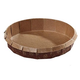 Gardenia Disposable Baking Moulds Paper Baking Moulds Round Diameter 170 mm 35 mm High Includes Packaging Licence in D Pack of 180