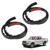 2PCS Roof Drip Molding Right & Left Weatherstrips Compatible with