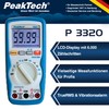 Peak Tech Digital Multimeter with vibrating alarm - 3 5/6