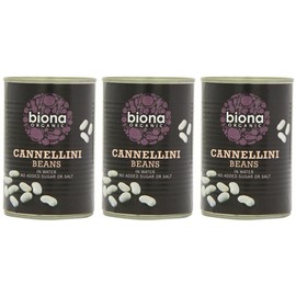 (3 PACK) - Biona - Org Cannellini Beans | 400g | 3 PACK BUNDLE