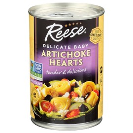 Reese Delicate Baby Artichoke Hearts, 14-Ounces (Pack of 12)