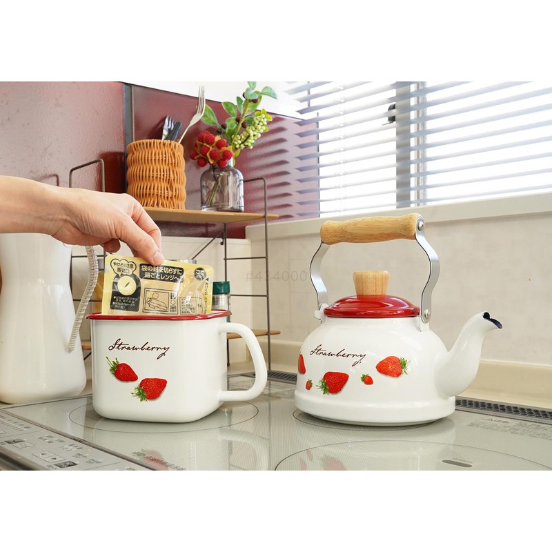 Fuji Hollow Strawberry Kettle, 0.4 fl oz (1.6 L) STB-1.6K