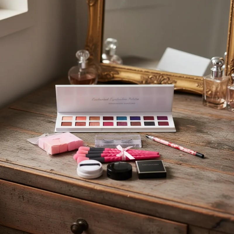 Paleta De Sombras Glamierre Enchanted + Kit Regalo Completo
