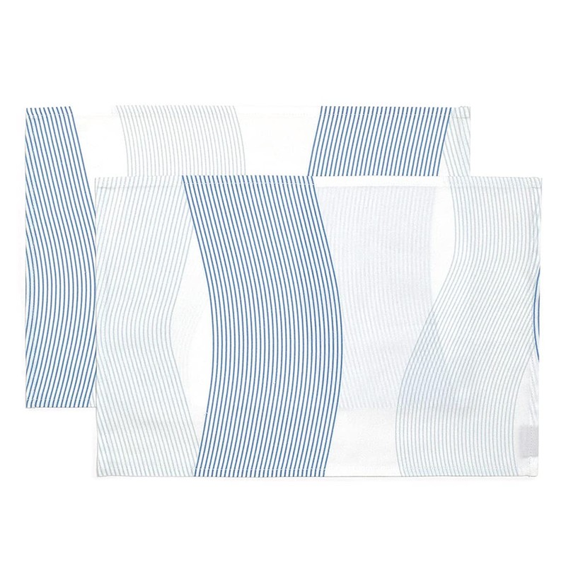 Style Decor W2800100 Placemat, 100% Cotton, Set of 2, Washable,